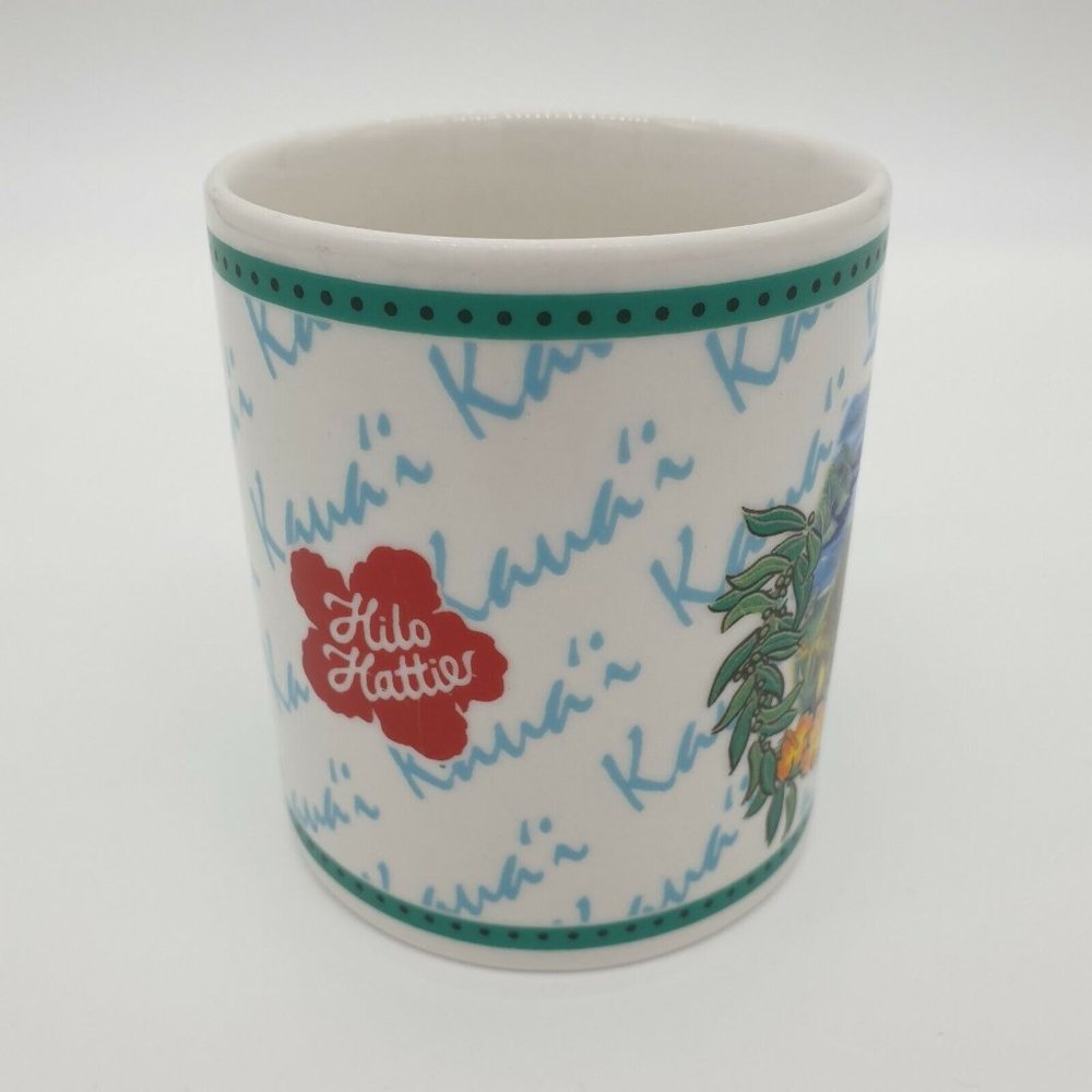 Hilo Hattie Coffee Tea Mug Kauai Souvenir  Mug 8oz Hawaii Travel 2002 Collector - Picture 2 of 12